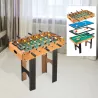 Mini Mesa Multijuegos 4 en 1 para Niños +6 Años Futbolines para Niños Mesa de Billar Mesa de Ping-pong 92x78x80 ... - Ogal.Es