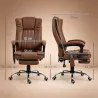Silla de Oficina con 6 Puntos de Masaje Ajustable con Función Calefacción Reposapiés Retráctil y Control Remoto ... - Ogal.Es