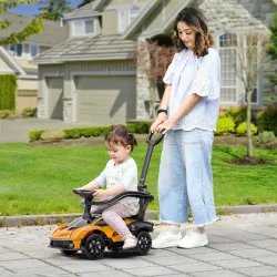 2 en 1 Coche Correpasillos para Niños 12-36 Meses Lamborghini Essenza SCV12 con Bocina Mango de Empuje Naranja y... - Ogal.Es