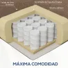 Sillón Reclinable Manual Sofá Individual con Reclinación hasta 155º Carga 150 kg Marrón - Ogal.Es