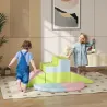 Juego de 6 Bloques de Construcción Figuras de Construcción Juguete para Aprendizaje para Escalar y Gatear Multic... - Ogal.Es