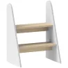 Taburete para Niños de 2 Peldaños Torre de Aprendizaje para Niños de +3 Años para Baño Cocina Librería Dormitori... - Ogal.Es
