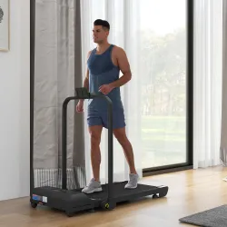 Cinta de Correr Cinta de Andar Plegable 2,5 HP con Pantalla LED Velocidad Ajustable Max. 10 km/h Control Remoto ... - Ogal.Es
