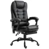 Silla de Oficina con 7 Puntos de Masaje con Reposapiés Retráctil Altura Ajustable Control Remoto y Tejido de PU ... - Ogal.Es