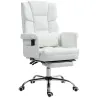 Silla de Oficina con 6 Puntos de Masaje Reposapiés Retráctil Altura Ajustable Control Remoto y Soporte Lumbar 69... - Ogal.Es