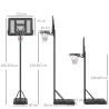 Canasta de Baloncesto de Exterior 2 en 1 con Altura Ajustable 230-305 cm Aro de Baloncesto con Soporte Ruedas Ba... - Ogal.Es