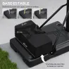 Canasta de Baloncesto para Exteriores/Interiores Altura Ajustable 235-305 cm con Ruedas Base Rellenable Bolsa de... - Ogal.Es