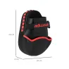 Manopla de Boxeo Paos Muay Thai MMA Curvadas para Entrenamiento Karate Taekwondo Kickboxing Training Negro - Ogal.Es