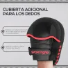 Manopla de Boxeo Paos Muay Thai MMA Curvadas para Entrenamiento Karate Taekwondo Kickboxing Training Negro - Ogal.Es