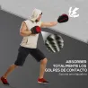 Manopla de Boxeo Paos Muay Thai MMA Curvadas para Entrenamiento Karate Taekwondo Kickboxing Training Rojo - Ogal.Es