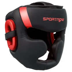 Casco de Boxeo Helmet MMA con Correa Ajustable para Grappling Sparring Artes Marciales Kickboxing Karate Rojo y ... - Ogal.Es