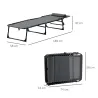 Tumbona Plegable con Respaldo Ajustable Reposacabezas Acolchado y Estructura de Acero para Exterior 189x58x30 cm... - Ogal.Es