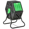 Compostador Giratorio 65L con Sistema de Ventilación y Base de Acero para Compostaje de Residuos Orgánicos 60x49... - Ogal.Es