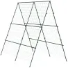 Soporte para Plantas Trepadoras de Jardín Triangular con Estructura de Acero para Frutas Verduras 180x100x180 cm... - Ogal.Es