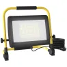 Foco LED con 8500 Lúmenes IP65 6500K Resistente a la Intemperie Ajustable y Portátil 35x20x32 cm Amarillo - Ogal.Es