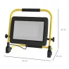 Foco LED con 8500 Lúmenes IP65 6500K Resistente a la Intemperie Ajustable y Portátil 35x20x32 cm Amarillo - Ogal.Es