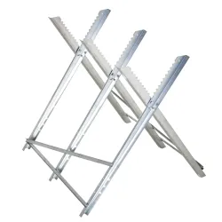 Caballete para Sierra Plegable Caballete Motosierra con Estructura Triangular de Metal Carga 100 kg 83x83x79 cm ... - Ogal.Es