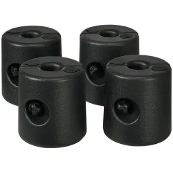 Pack de 4 Pesos para Carpas Plegables Soportes Rellenables con 8,7 kg de Agua o 12 kg de Arena Ø21,5/24x25,5 cm ... - Ogal.Es