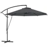 Parasol de Jardín Excéntrico Sombrilla con Funda para Sombrilla Protección UV 50+ y Base Cruzada Ø290x243 cm Gri... - Ogal.Es