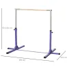 Barra de Gimnasia para Niños +3 Años Barra de Entrenamiento Altura Ajustable 92-150 cm Carga 75 kg 194x121x150cm... - Ogal.Es