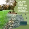 Rodillo para Césped de 30L Relleno de Arena o Agua con Mango en U para Jardín Granja Verde Oscuro - Ogal.Es