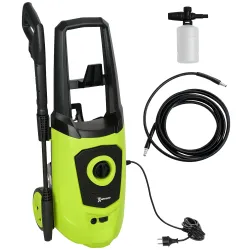 Hidrolimpiadora de Alta Presión 1800W con Accesorios Ángulo Ajustable y Parada Automática 33x31,5x80,5 cm Verde ... - Ogal.Es