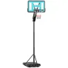 Canasta de Baloncesto Ajustable de 146-236 cm con Ruedas y Base Rellenable con Agua o Arena Tablero Irrompible N... - Ogal.Es