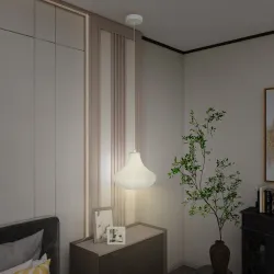Lámpara de Techo LED Moderna Ø20,5x17,5 cm con Pantalla de Impresión 3D Luz Cálida de 3000K para Salón Dormitori... - Ogal.Es
