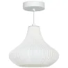 Lámpara de Techo LED Moderna Ø20,5x17,5 cm con Pantalla de Impresión 3D Luz Cálida de 3000K para Salón Dormitori... - Ogal.Es
