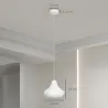 Lámpara de Techo LED Moderna Ø20,5x17,5 cm con Pantalla de Impresión 3D Luz Cálida de 3000K para Salón Dormitori... - Ogal.Es