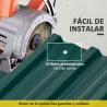 Juego de 12 Paneles para Tejado de Acero Galvanizado 7m² para Caseta de Herramientas Cobertizo 129x45cm Verde - Ogal.Es