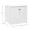 Mini Congelador de 35L con Temperatura Ajustable Puerta Reversible y Bajo Consumo Energético para Cocina Camping... - Ogal.Es