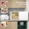 Mini Congelador de 35L con Temperatura Ajustable Puerta Reversible y Bajo Consumo Energético para Cocina Camping... - Ogal.Es