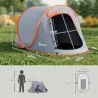Tienda de Campaña Pop-Up para 2-3 Personas Plegable Impermeable de 2000 mm con Bolsa de Transporte 245x148x105 c... - Ogal.Es