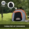 Tienda de Campaña Pop-Up para 2-3 Personas Plegable Impermeable de 2000 mm con Bolsa de Transporte 245x148x105 c... - Ogal.Es