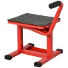 Elevador para Motocicletas con Manivela Altura Ajustable de 27,5/39,5 cm Base Antideslizante Carga 150kg Rojo y ... - Ogal.Es