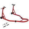 Caballete Moto Soporte Delantero Universal de Acero con Horquillas en U y L para Rueda 10" 17" 18" Carga 200 kg ... - Ogal.Es
