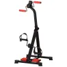 Pedales Estáticos Personas Mayores de Piernas y Brazos Altura Ajustable 75-97 cm Pantalla LCD y Rodillo Masajeador - Ogal.Es