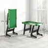 Mesa de Billar Plegable 104 cm con 16 Bolas 2 Tacos Tiza Triángulo y Cepillo para Niños y Adultos Verde - Ogal.Es