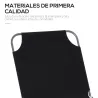 Tumbona Jardín Exterior Plegable con Respaldo Ajustable en 5 Posiciones Carga 120 kg para Terraza 187x55x24 cm N... - Ogal.Es