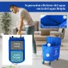 Cubo de Fregona con Ruedas 20 L Cubo de Fregar con Escurridor y Asa de Transporte para Doméstico y Comercial Azul - Ogal.Es