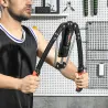 Extensor de Pecho Ajustable de 10-200 kg con 20 Niveles de Resistencia y Agarre Antideslizante 43x16x5 cm Negro ... - Ogal.Es