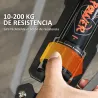 Extensor de Pecho Ajustable de 10-200 kg con 20 Niveles de Resistencia y Agarre Antideslizante 43x16x5 cm Negro ... - Ogal.Es