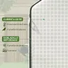 Cubierta de Repuesto para Invernadero 140x143x190cm con Ventana Puerta Enrollable Anti-UV para Plantas Jardín Bl... - Ogal.Es