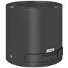Brasero Exterior Redondo con Bandeja para Cenizas y Atizador Protector de Chispas para Jardín Terraza Ø45x42 cm ... - Ogal.Es