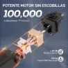Sillón Reclinable con Motor sin Escobillas Reposapiés Tapizado Resistente y Bolsillos Laterales 80x83x104 cm Azu... - Ogal.Es