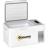 Nevera Portátil Eléctrica 16,8L Refrigerador de Coche 12/24/220V -20? a +20 ? con Pantalla Luz LED 59x32x28 cm B... - Ogal.Es
