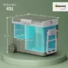 Nevera Portátil Eléctrica 45L Refrigerador de Coche 12V/24V -20? a +20 ? con Pantalla LED Táctil 64,5x43,5x53 cm... - Ogal.Es