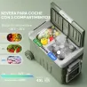 Nevera Portátil Eléctrica 45L Refrigerador de Coche 12V/24V -20? a +20 ? con Pantalla LED Táctil 64,5x43,5x53 cm... - Ogal.Es