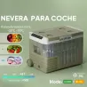Nevera Portátil Eléctrica 30L Refrigerador de Coche 12V/24V -20? a +20 ? con Pantalla LED Táctil 61x39x41,5 cm V... - Ogal.Es